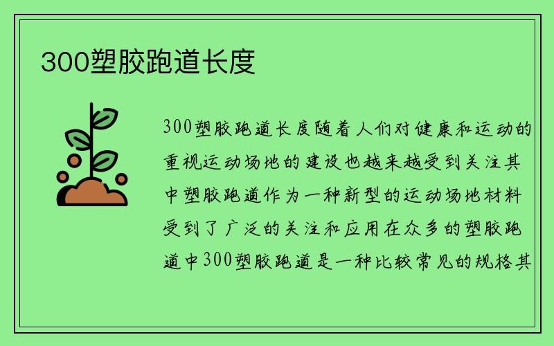 300塑胶跑道长度